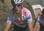 Andy Schleck pendant la 16ème étape du Tour de France 2008